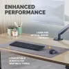 Fellowes Computer-bureauonderlegger met antislip basis Breyta bureauonderlegger met antibacteriële bescherming grijs