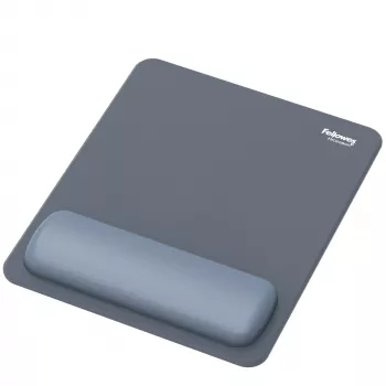Fellowes Breyta muispad-polssteun muispad-polssteun met antibacteriële bescherming ergonomische muismat Marine