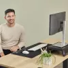 Fellowes Polssteun Breyta Palm Rest met antibacteriële bescherming ergonomische polssteun zwart