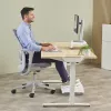 Fellowes Polssteun Breyta Palm Rest met antibacteriële bescherming ergonomische polssteun grijs