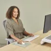 Fellowes Polssteun Breyta Palm Rest met antibacteriële bescherming ergonomische polssteun Sage
