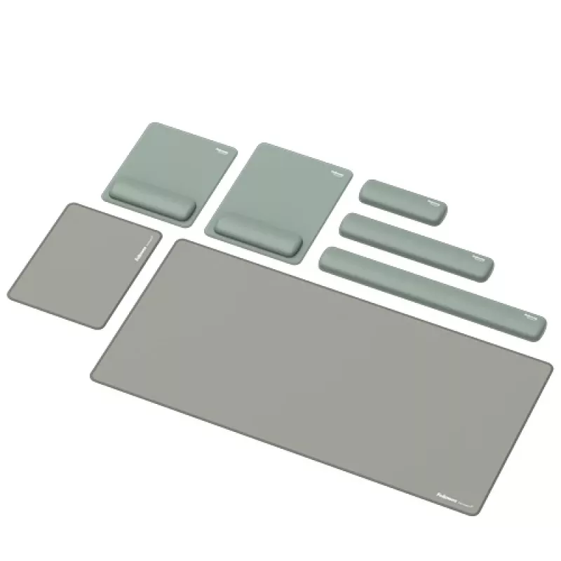 Fellowes Polssteun Breyta Palm Rest met antibacteriële bescherming ergonomische polssteun Sage