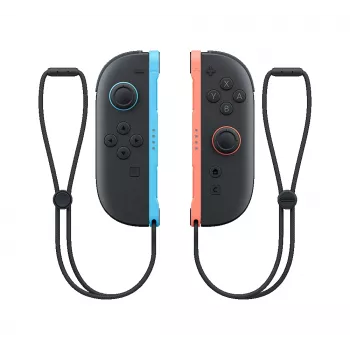 Nintendo Joy-Con 2 (L)/(R) lichtblauw/lichtrood, joystick, Nintendo Switch 2, opnameknop, kruisbesturing, home-knop, analoog/digitaal, draadloos, Bluetooth