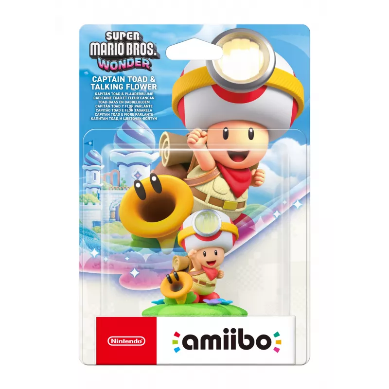 Nintendo Amibo Captain Toad & Talking Flower interactief speelfiguur