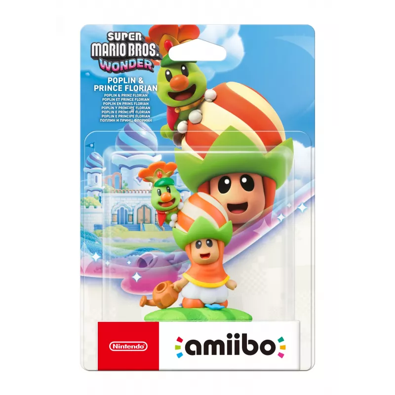 Nintendo Amiibo Poplin & Prince Florian interactief gamefiguur
