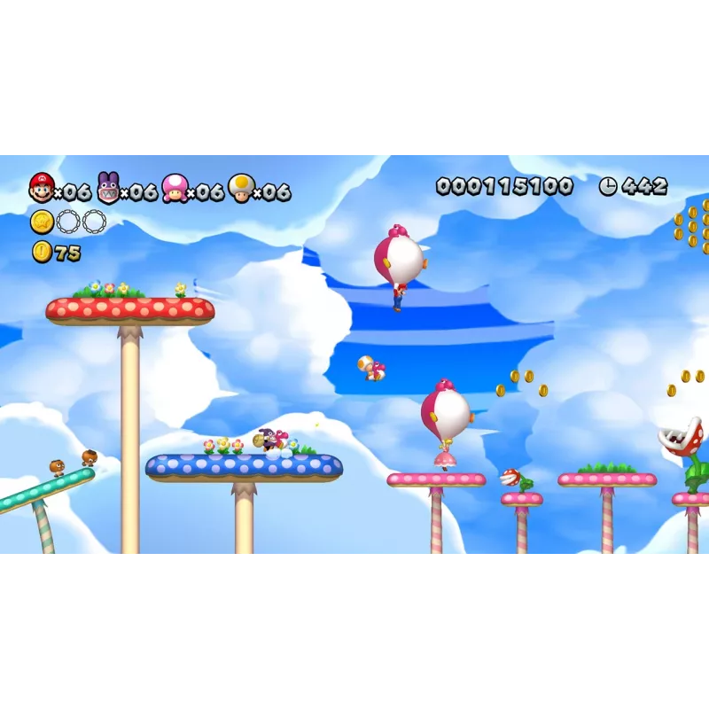 Nintendo New Super Mario Bros. U Deluxe, Switch Duits, Engels Nintendo Switch