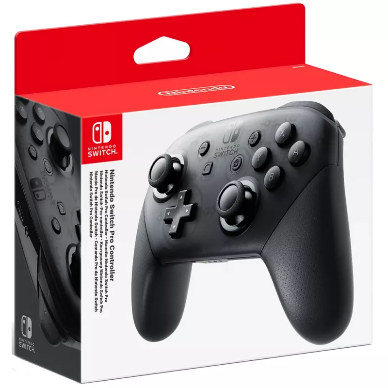 Nintendo Switch Pro controller zwart Bluetooth gamepad analoog/digitaal Nintendo Switch, pc