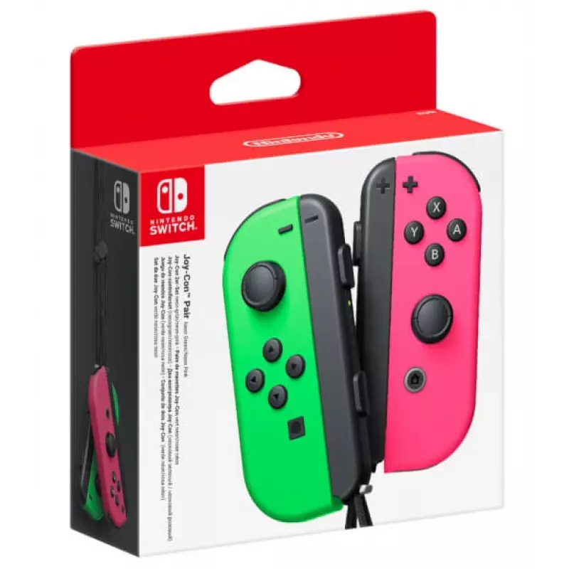 Nintendo Joy-Con zwart, groen, roze Bluetooth gamepad analoog/digitaal Nintendo Switch