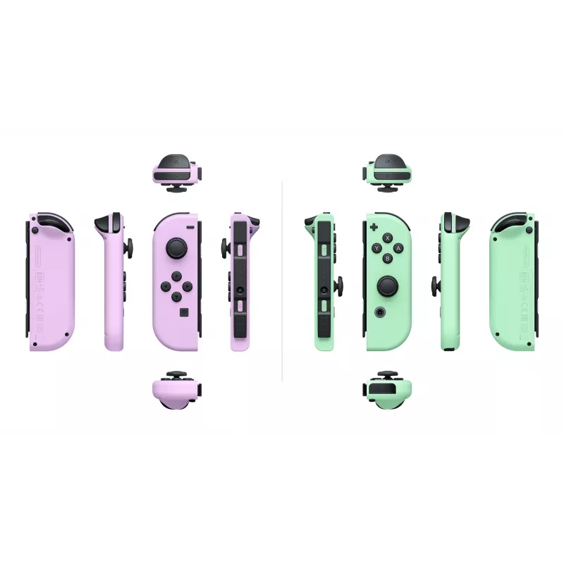 Nintendo 10011584 gaming-controller groen, paars Bluetooth gamepad analoog/digitaal Nintendo Switch, Nintendo Switch OLED