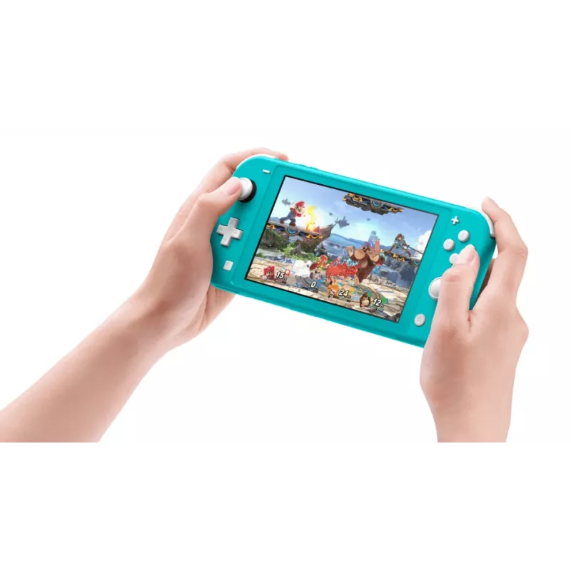 Nintendo Switch Lite, Nintendo Switch, NVIDIA Tegra, turquoise, analoog/digitaal, kruisbesturing, knoppen