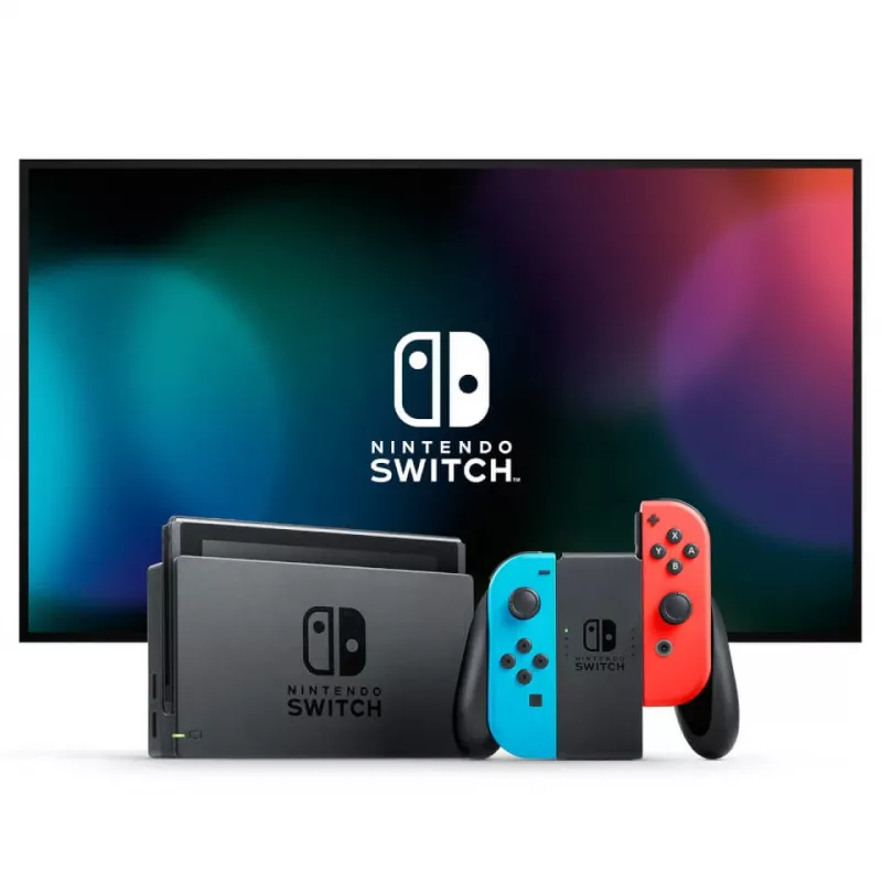 Nintendo Switch + Mario Kart 8 Deluxe draagbare spelcomputer 15,8 cm (6,2 inch) 32 GB touchscreen WLAN zwart, blauw, rood