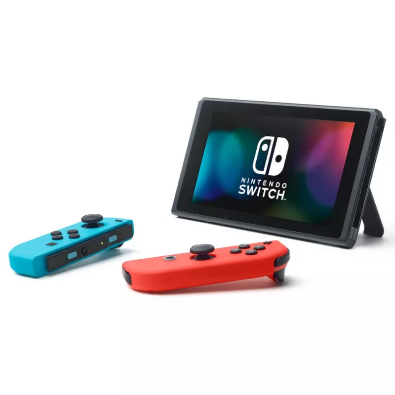 Nintendo Switch + Mario Kart 8 Deluxe draagbare spelcomputer 15,8 cm (6,2 inch) 32 GB touchscreen WLAN zwart, blauw, rood