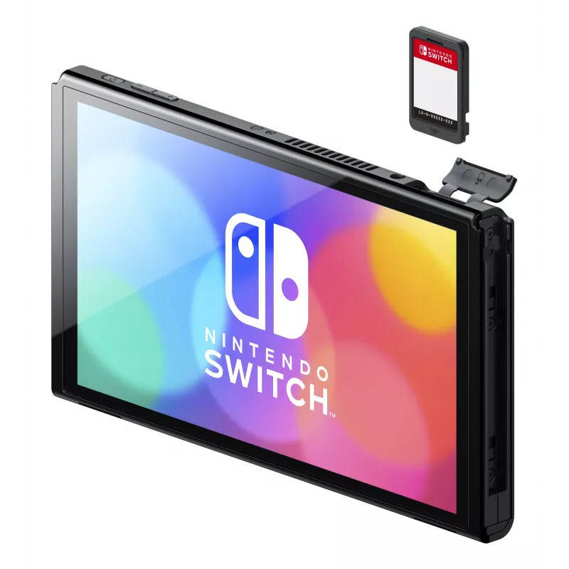 Nintendo Switch OLED, Nintendo Switch, NVIDIA Custom Tegra, blauw, rood, analoog/digitaal, home-knop, power-knop, knoppen