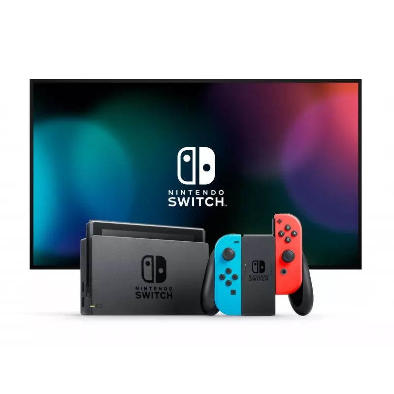 Nintendo Switch draagbare spelcomputer 15,8 cm (6,2 inch) 32 GB touchscreen WLAN blauw, grijs, rood