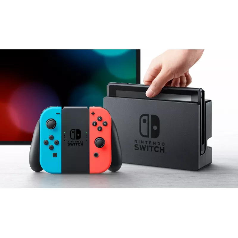 Nintendo Switch draagbare spelcomputer 15,8 cm (6,2 inch) 32 GB touchscreen WLAN blauw, grijs, rood