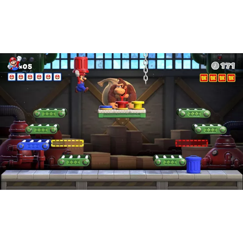 Nintendo Mario vs. Donkey Kong Standaard Duits, Nederlands, Engels, Spaans, Frans, Italiaans, Japans, Koreaans Nintendo Switch