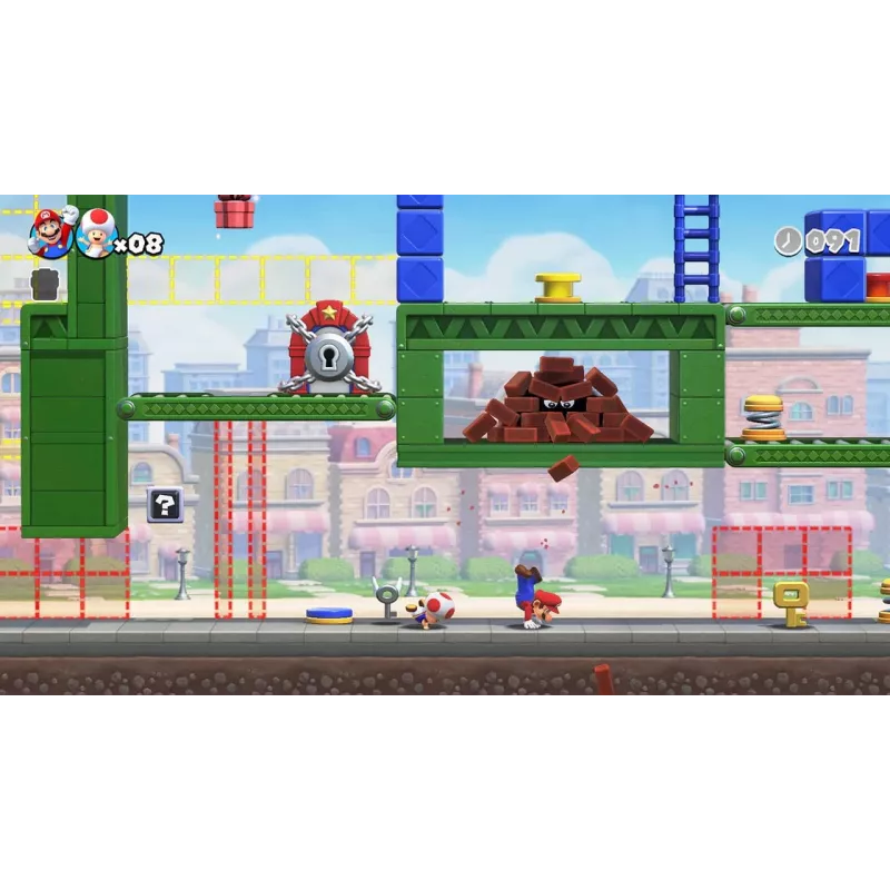 Nintendo Mario vs. Donkey Kong Standaard Duits, Nederlands, Engels, Spaans, Frans, Italiaans, Japans, Koreaans Nintendo Switch