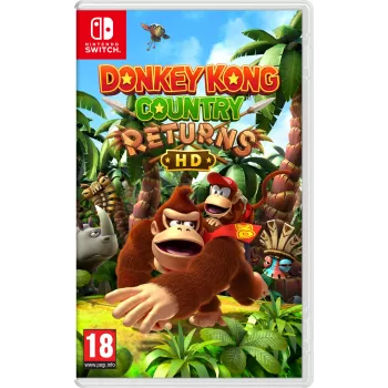 Nintendo Donkey Kong Country Returns HD, Nintendo Switch, multiplayermodus, RP (Rating Pending)