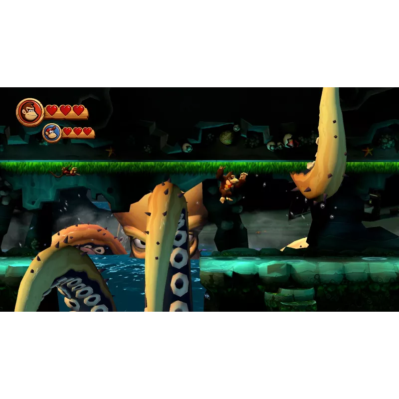 Nintendo Donkey Kong Country Returns HD, Nintendo Switch, multiplayermodus, RP (Rating Pending)