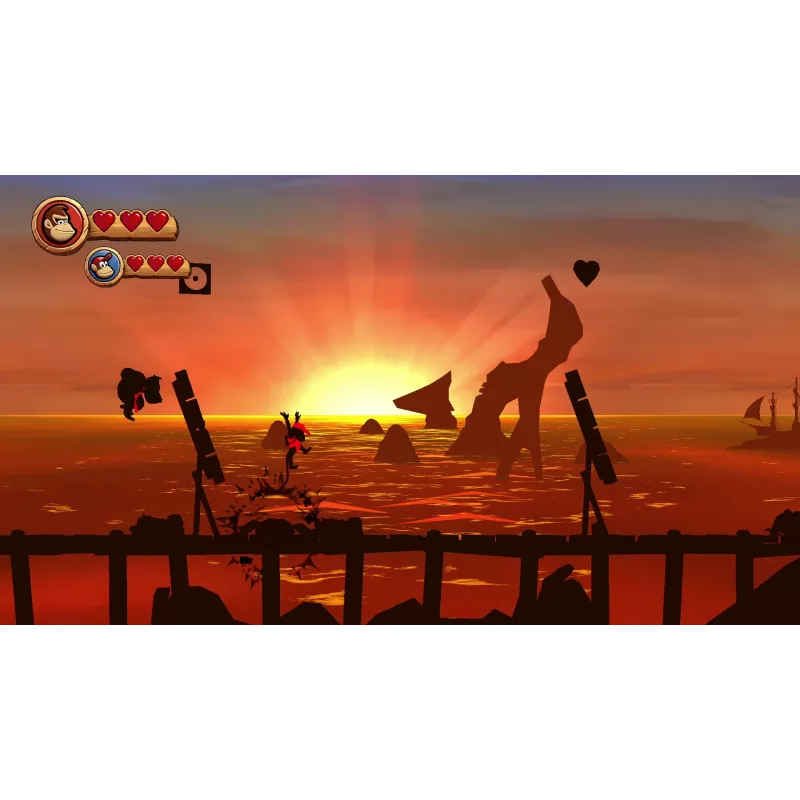 Nintendo Donkey Kong Country Returns HD, Nintendo Switch, multiplayermodus, RP (Rating Pending)
