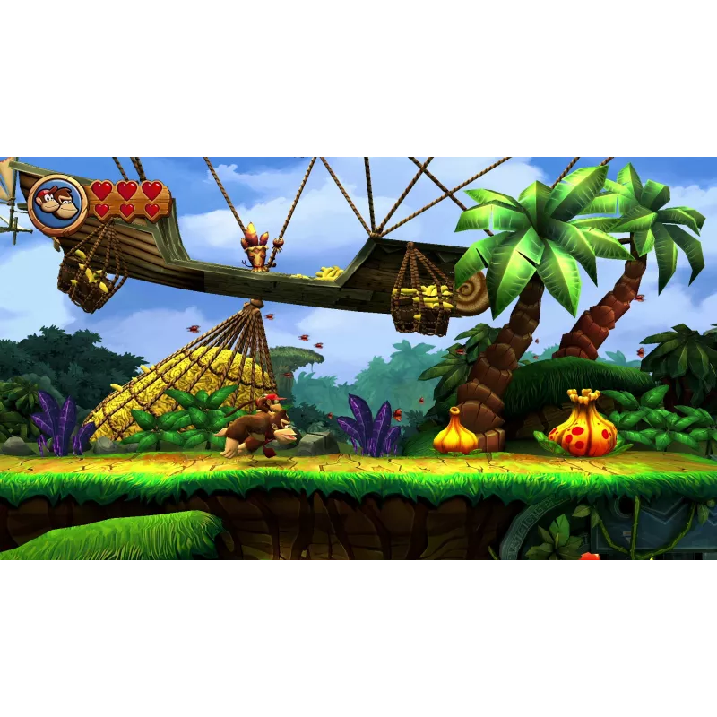 Nintendo Donkey Kong Country Returns HD, Nintendo Switch, multiplayermodus, RP (Rating Pending)