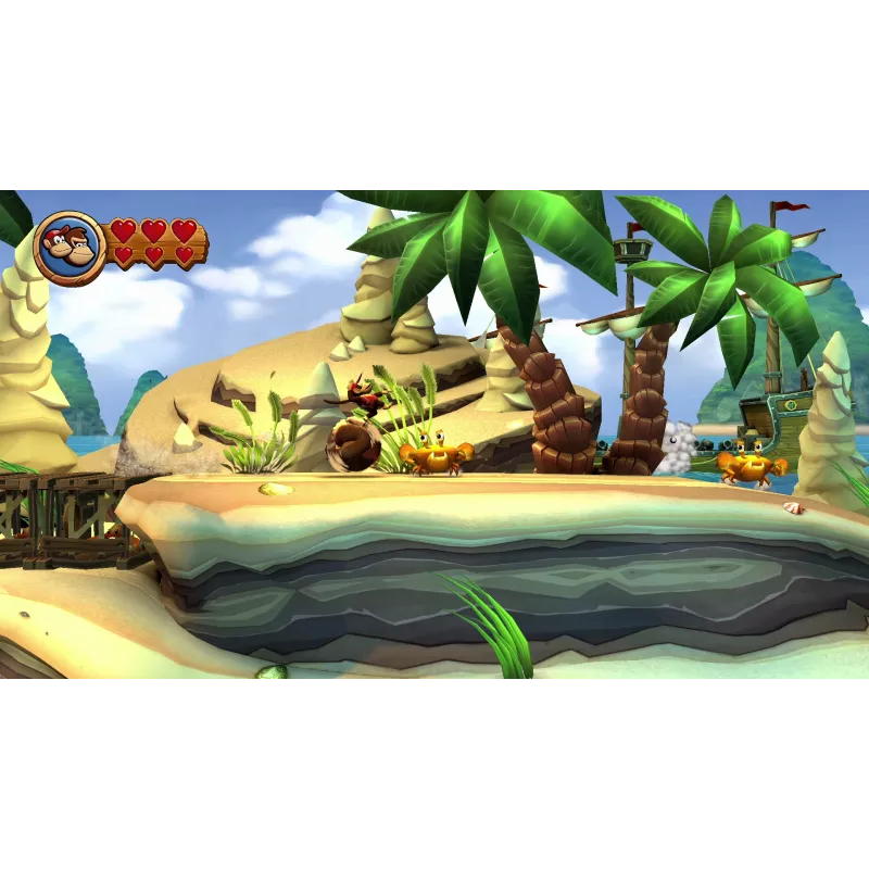 Nintendo Donkey Kong Country Returns HD, Nintendo Switch, multiplayermodus, RP (Rating Pending)