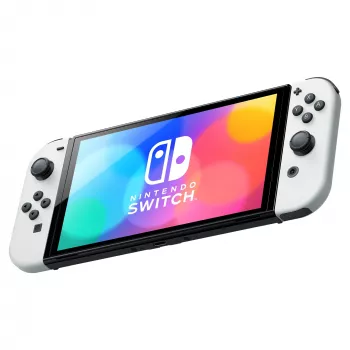 Nintendo Switch OLED draagbare spelconsole 17,8 cm (7″) 64 GB touchscreen Wi-Fi zwart, wit