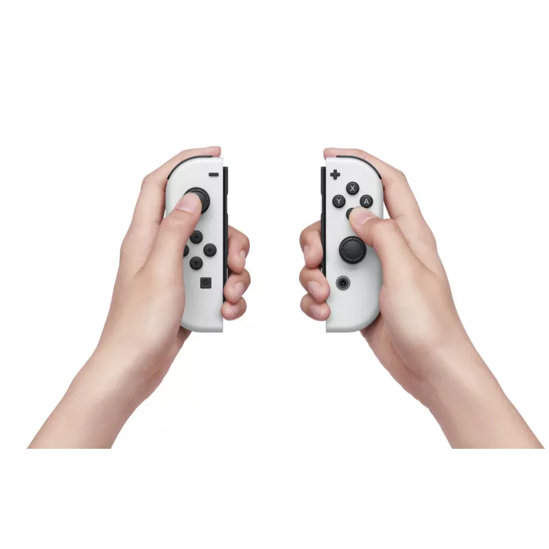Nintendo Switch OLED draagbare spelconsole 17,8 cm (7″) 64 GB touchscreen Wi-Fi zwart, wit