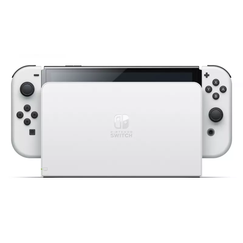 Nintendo Switch OLED draagbare spelconsole 17,8 cm (7″) 64 GB touchscreen Wi-Fi zwart, wit