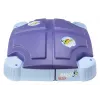 Little Tikes Bluey Beach Day zandbak, vierkant, kunststof, blauw, zandbak