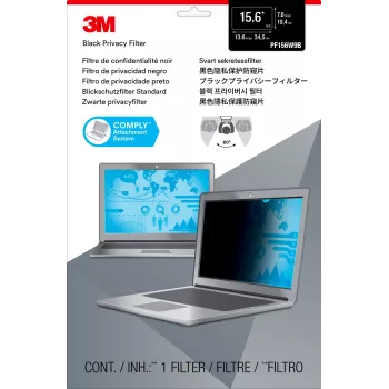 3M privacyfilter voor 39,6 cm (15,6 inch) breedbeeld-laptop, antireflectie