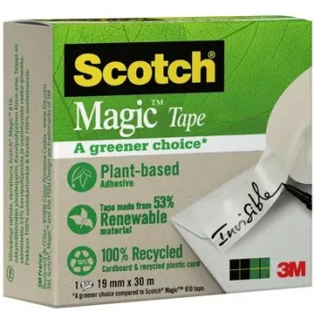 3M Magic 30 m cellulose transparant 1 stuks