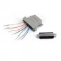 StarTech.com DB25 naar RJ45 modulaire adapter – M/W, DB-25, RJ-45, grijs
