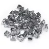 StarTech.com 50 stuks M5 kooimoeren voor serverrack, kooimoer, roestvrij staal, roestvrij staal, M5, CE, TAA, REACH, 223,2 g