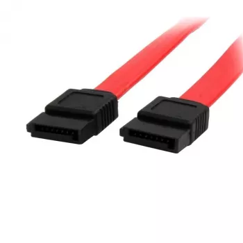 StarTech.com 18in SATA Serial ATA kabel, 0,457 m, SATA III, SATA 7-pin, SATA 7-pin, rood, recht
