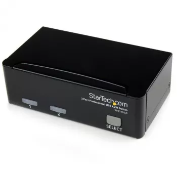 StarTech.com 2-poorts professionele USB KVM-switch kit met kabels