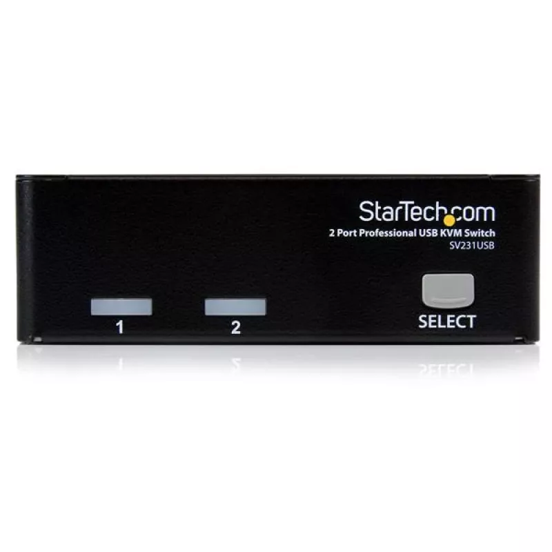 StarTech.com 2-poorts professionele USB KVM-switch kit met kabels
