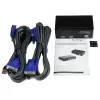 StarTech.com 2-poorts professionele USB KVM-switch kit met kabels