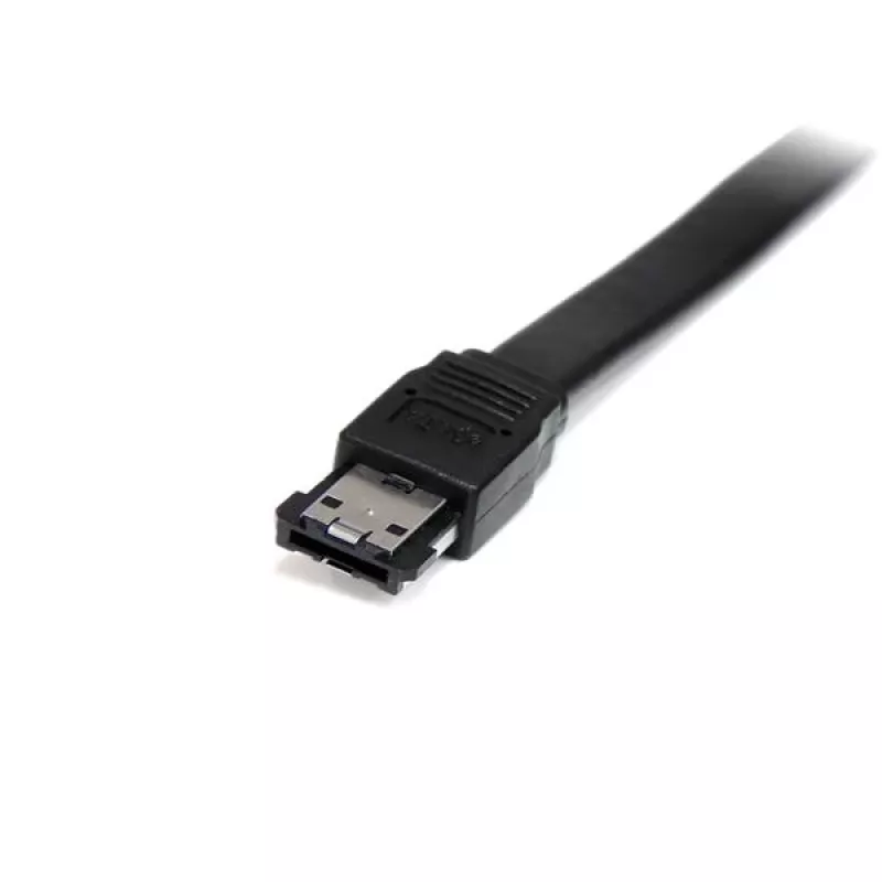 StarTech.com 3 ft afgeschermde externe eSATA-kabel M/M, 0,9 m, eSATA, eSATA, eSATA, stekker/stekker, zwart