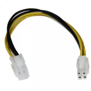 StarTech.com 8 inch ATX12V 4-pins P4 CPU-stroomverlengkabel – M/F