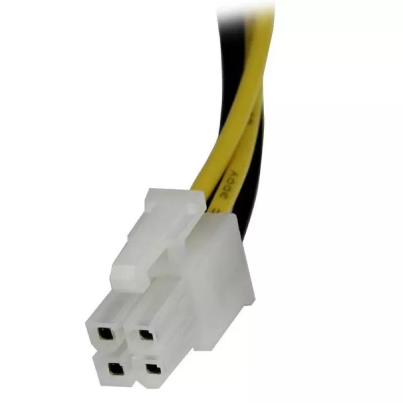 StarTech.com 8 inch ATX12V 4-pins P4 CPU-stroomverlengkabel – M/F