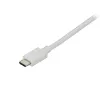 StarTech.com 1,8m USB-C naar DisplayPort 1.2 kabel 4K 60Hz – USB-C naar DisplayPort adapterkabel HBR2 – DP Alt Mode naar DP monitor videokabel – Compatibel met Thunderbolt 3 – wit