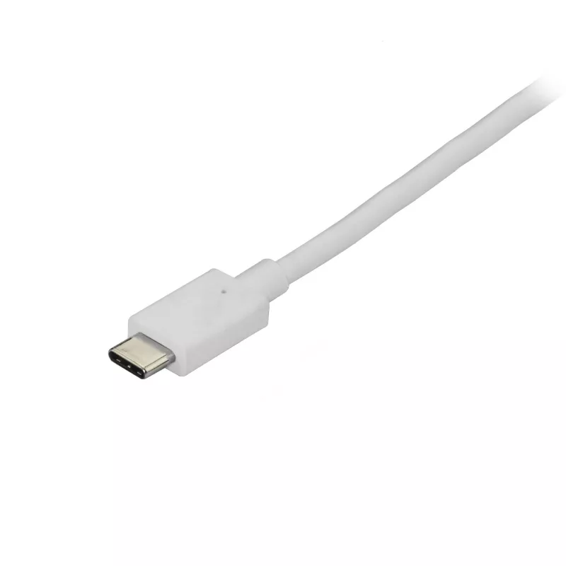 StarTech.com 1,8m USB-C naar DisplayPort 1.2 kabel 4K 60Hz – USB-C naar DisplayPort adapterkabel HBR2 – DP Alt Mode naar DP monitor videokabel – Compatibel met Thunderbolt 3 – wit