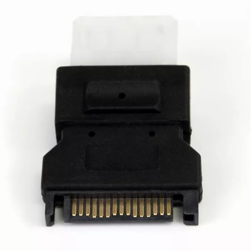 StarTech.com SATA naar LP4 stroomkabel-adapter, SATA (15-pins), LP4 (4-pins), zwart