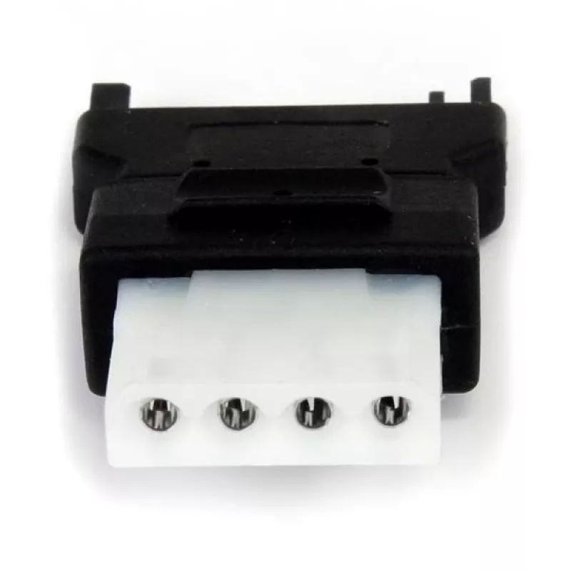 StarTech.com SATA naar LP4 stroomkabel-adapter, SATA (15-pins), LP4 (4-pins), zwart