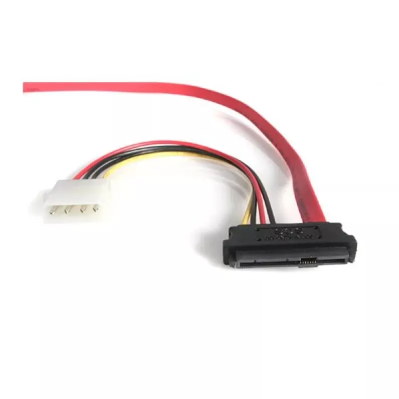 StarTech.com 18 inch SAS 29-pins naar SATA-kabel met LP4-stroomvoorziening