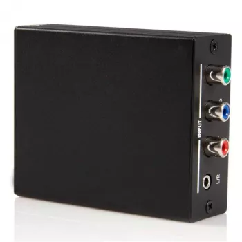 StarTech.com component naar HDMI videoconverter met audio, zwart, RoHS, CE, FCC, 1080p, HDMI, 5 V, 80 mm