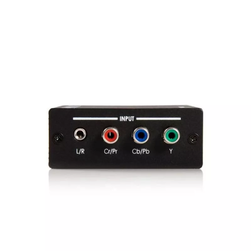 StarTech.com component naar HDMI videoconverter met audio, zwart, RoHS, CE, FCC, 1080p, HDMI, 5 V, 80 mm