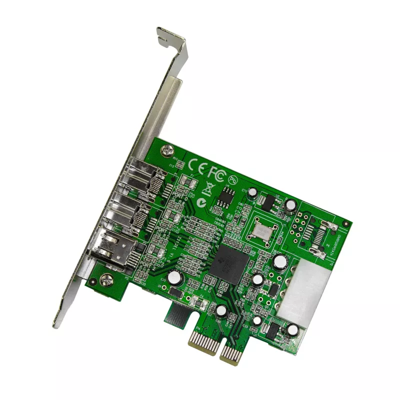 StarTech.com 3-poorts 2b 1a 1394 PCI Express FireWire-kaartadapter