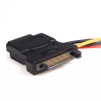 StarTech.com SATA-naar-LP4 stroomkabeladapter met 2 extra LP4